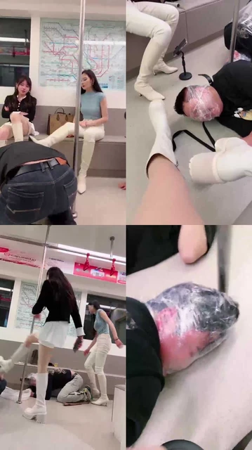 【伊晨】双S/精彩场景调长靴踩踏/强迫舔/捆绑虐打【双视角版】