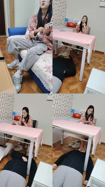 【樱樱】桌底视角-踩情侣主