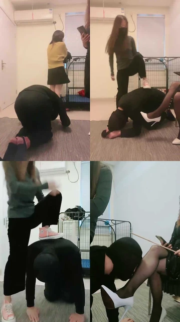 【安静】三母女惩罚犯错邻居【三视角版】