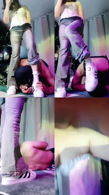 【美柠】贝壳头棉袜踩踏做脸