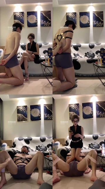 【不知名】职场OL调教体育生