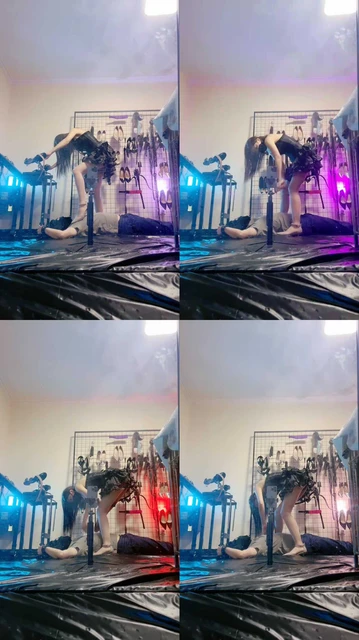 【夏梦】戴手铐/高跟美腿全体重踩