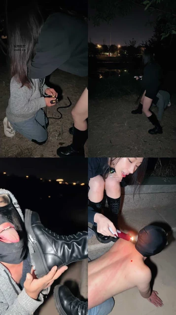 【缈缈】脏长靴S户外遛狗/滴蜡