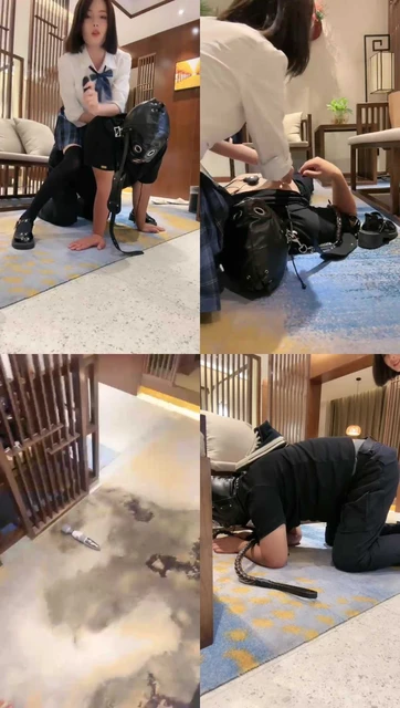 【美女祖宗】学院风小姐姐-过膝袜裸足闻舔辱狗【完整版】