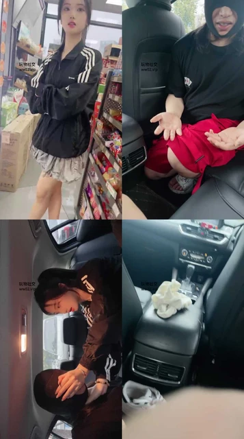 【素人挖掘机】开发颜值素人车内白袜虐