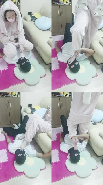 【小仙女本仙】裸足深喉恋足舔/踩踏