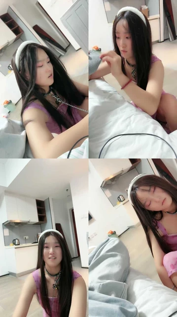 【雨琦】女神狗对着脚发骚