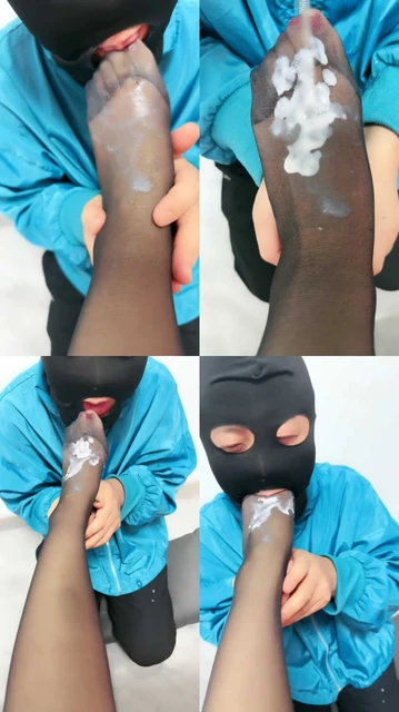 【瑶欣】黑丝玉足喂酸奶