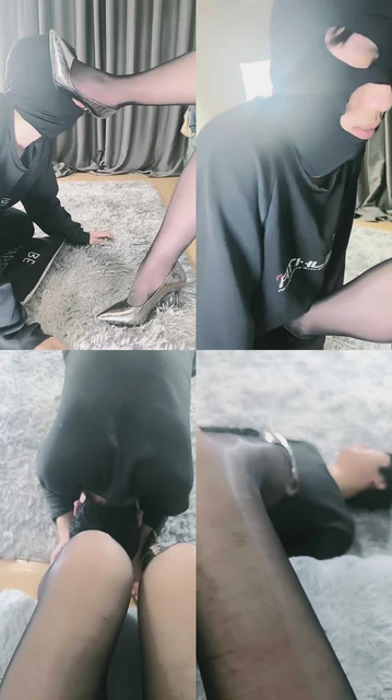 【洛欢】高跟踩地毯狗/掐乳踩乳/骑马转胯