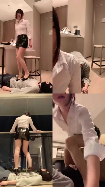 【宝爷】白领高跟鞋全体重踩踏