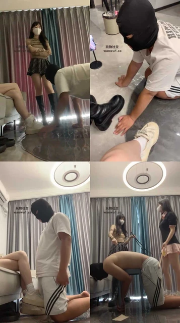 【樱子大人】双S-长靴+小白鞋虐/清理脏鞋底/踩踏鞭打【双视角版】