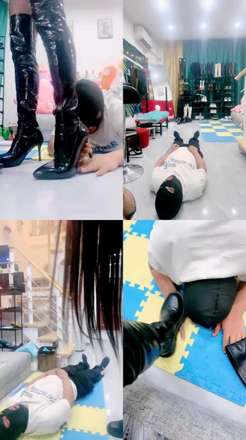 【兔兔大人】长靴全体重踩/骑马/网袜闻舔/耳光