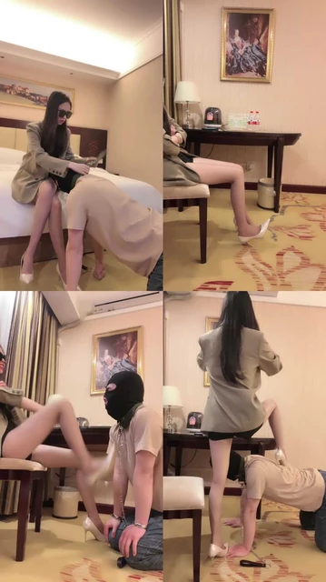 【万一】绿帽追求者/狂抽耳光/丝袜脚碾压