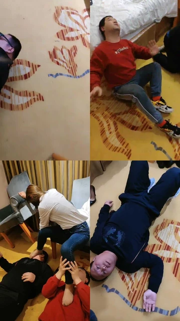 【七颜】长靴全体重踩踏父子狗