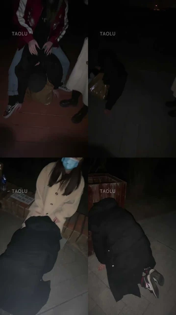 【樱木花椒】和闺蜜深夜户外溜家奴