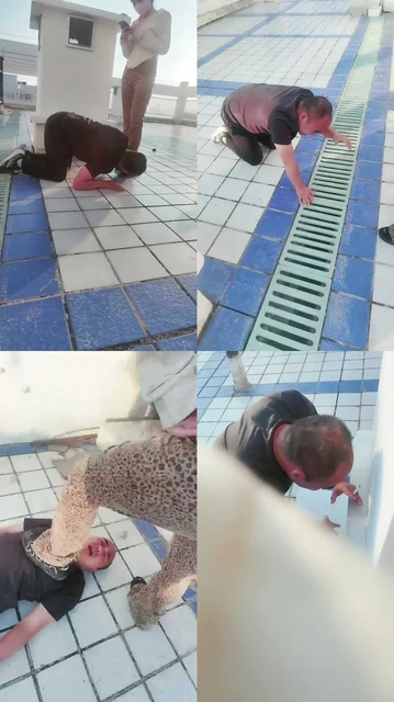 【西北傻子】173学生主楼顶调-圣水浓痰烟痰