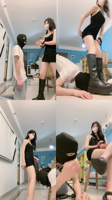 【樱子大人】骑马转胯/长靴玩虐/耳光/手捂窒息/白袜狂吸/坐头舔鞋