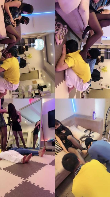 【伊晨】双主VS双M-黑丝高跟踩踏/sp