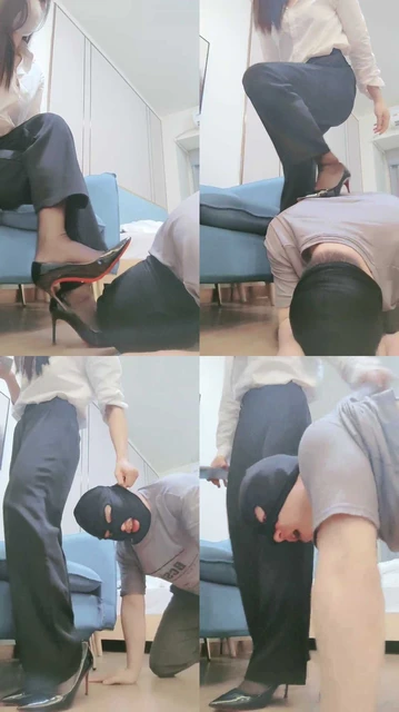 【妮蔻】高跟丝袜踩踏