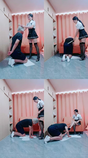 【依然】JK御姐黑丝-耳光踩踏/重度sp