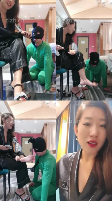 【冷御女王】胯下遛狗/脚喂食/踩踏/品尝臭脚