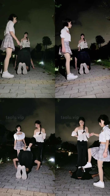 【嘉妮】双S-户外-小白鞋遛狗虐废【三视角版】