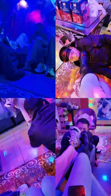 【文文文文】KTV-圈内聚会调-轮流舔脏鞋