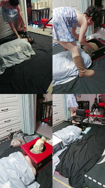 【上海女王白狐】木乃伊窒息原味