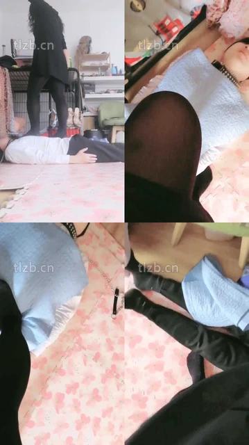 【蓝蜻蜓】黑丝高跟踩踏地毯狗