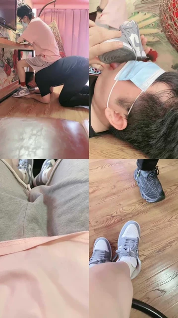 【月哥】物化人体座椅/踩踏/脚插嘴