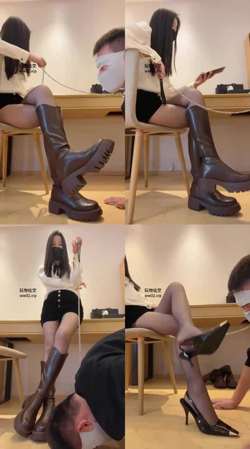 【清酒】长靴磕头踩虐/脚深喉