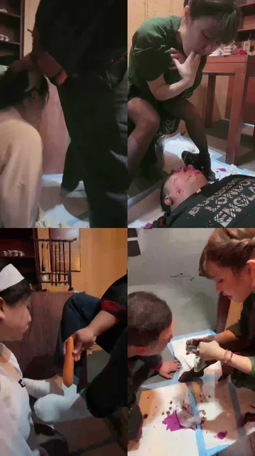 【莉莉丝】重口-踩踏食物呕吐物喂食【双视角版】