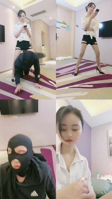 【小小小魔女】贱狗挑战sp/耳光/转胯