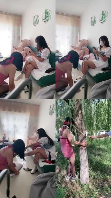 【暴荔姐姐】给变装狗化妆/带去户外虐【完整版】