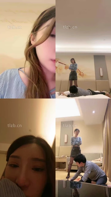 【领主老大】模特S-黑丝脚虐打