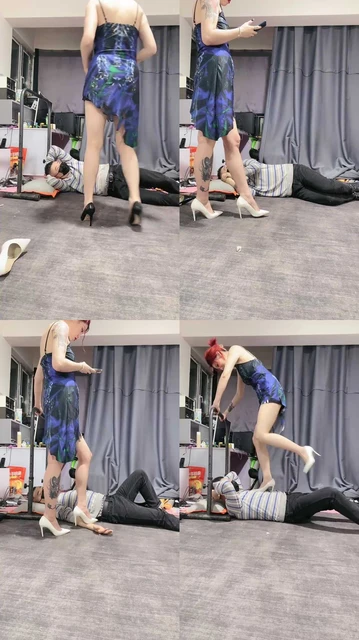 【冰诺】重度踢踹/高跟踩狗爪