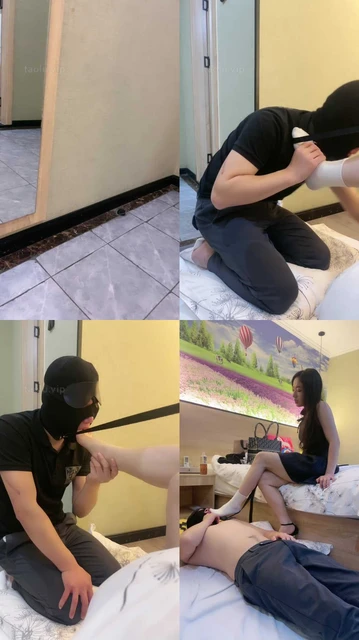 【毛绒月亮】舔闻皮鞋白袜裸足黑丝jio【完整版】