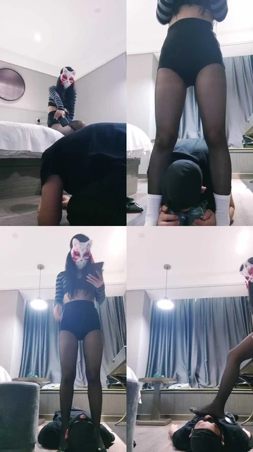 【七大小姐】剧情-抓偷鞋狗-坐脸窒息/强制深喉/踩踏