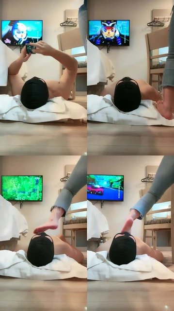 【软软】初次调教深喉开发男m