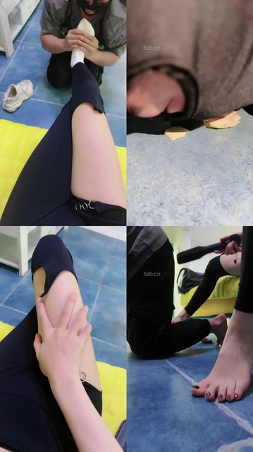 【骨精精】运动鞋白袜踩踏喂食/气味辱