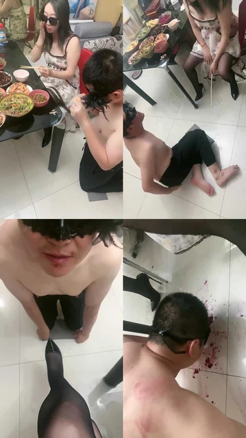 【西安梦幻大大】家奴伺候主人用餐