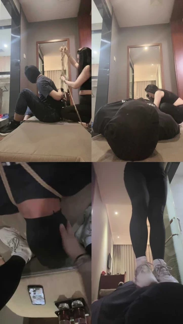 【芭S大大】健女教练-捆绑会员全体重踩