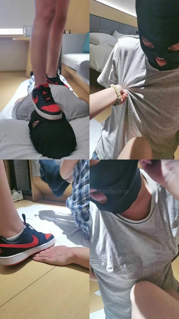 【酒酿丸子】掐乳揪耳朵/运动鞋白袜全体重踩踏