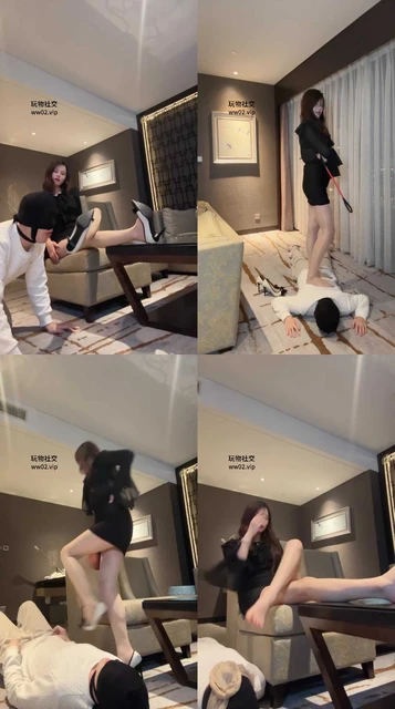 【琪琪sama】车模S-转胯狗爬/鞭打/踩踏/坐脸窒息