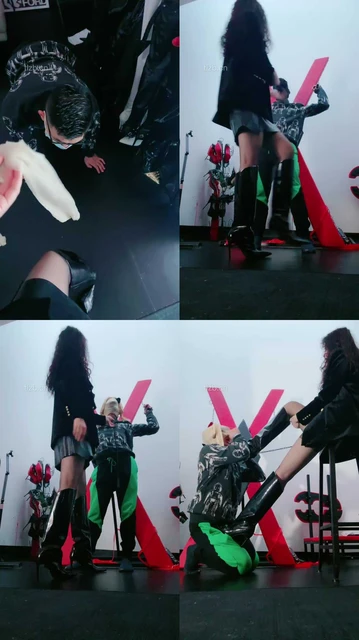 【靴嘉倪】暴力惩罚偷鞋奴