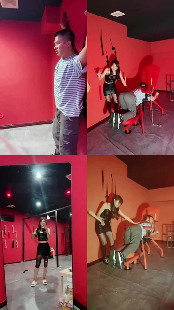 【伊晨】双M-舔脚舔鞋/重度sp/耳光遛狗绞刑/踩踏【双视角版】