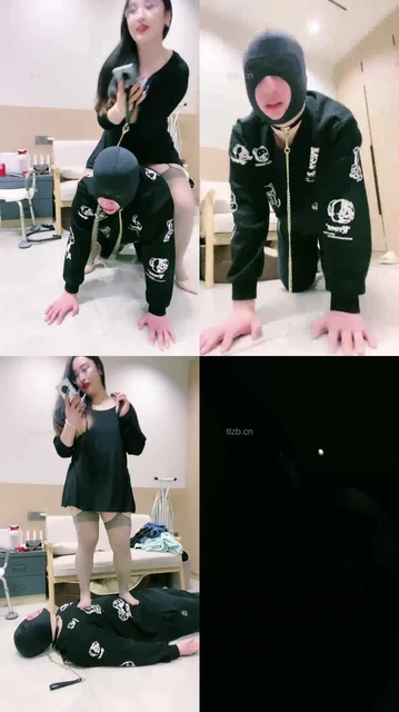 【小羊】骑马骑脖/喂漱口水/丝袜脚踩踏/掐脖窒息