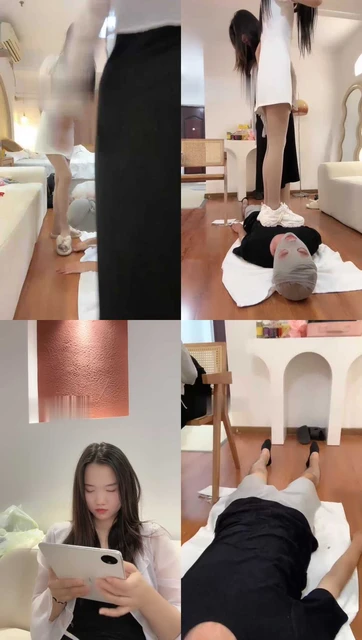 【00后叶娘】双S-骑马/运动鞋全体重跳踩【双视角版】