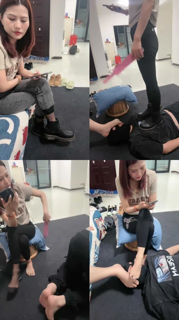 【安主子】情侣主-踩狗爪/揪耳朵/吐口水/转胯/臭脚捂脸窒息