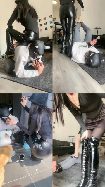 【南纯熙】骑狗背/胯下辱/踩踏/胶带捆绑